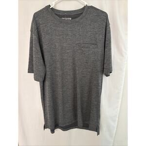 Duluth Trading Co Armachillo Cooling T-Shirt Mens Medium Gray Performance NWT